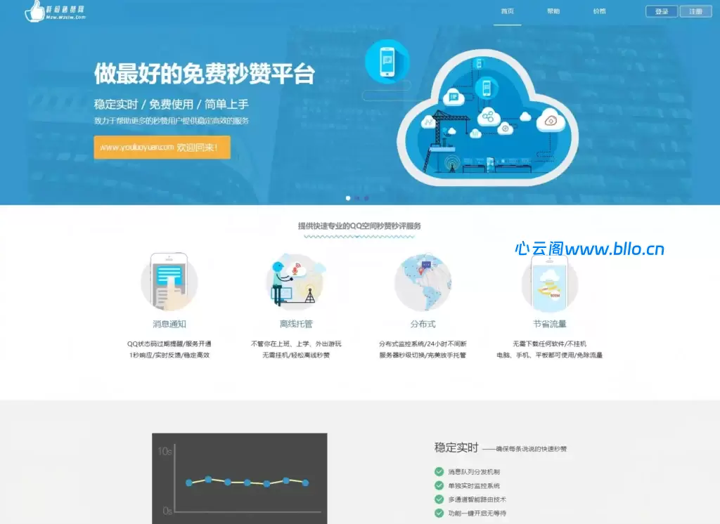 最新扣扣秒赞系统源码 – QQ空间说说秒赞秒评全能平台-心云阁